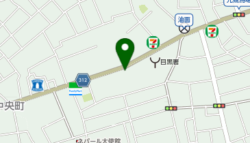 [EV]ニトリ目黒通り店 (屋内P)の地図画像