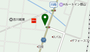[EV]福島トヨペット(株) ネッツノヴェル川向の地図画像