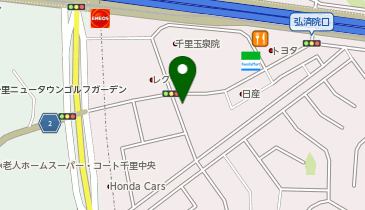 [EV](株)バロウ プジョー千里の地図画像