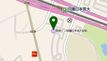 [EV](株)東横イン 東横INN印旛日本医大駅前の地図画像