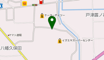 [EV](株)エイチ・ツー・オー商業開発 イズミヤショッピングセンター八幡 (屋上P)の地図画像