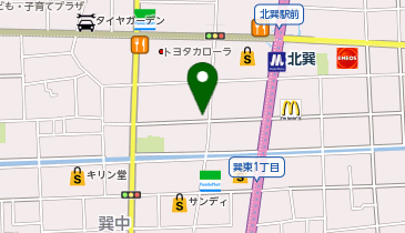 [EV]春日自動車(株) 生野支店の地図画像