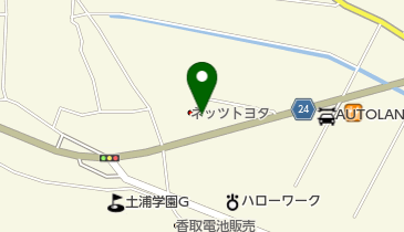 [EV]ネッツトヨタつくば(株) 土浦店の地図画像