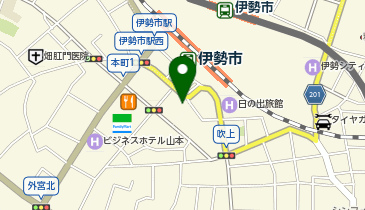 [EV]大和ハウスパーキング(株) Dパーキング伊勢市駅前第1の地図画像