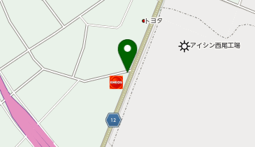 [EV]光南工業(株) ENEOS 西尾北SSの地図画像