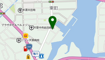 [EV]天草プリンスホテルの地図画像