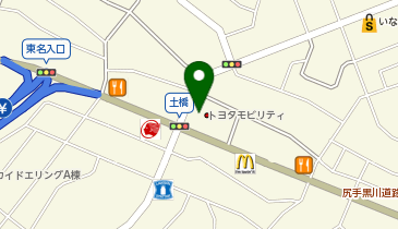 [EV]トヨタモビリティ神奈川 宮前平店 (神奈川トヨタ)の地図画像