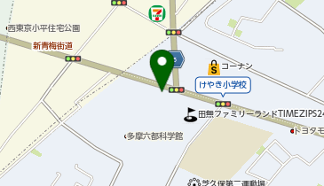 [EV]田無ファミリーランドの地図画像