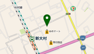 [EV](株)イズミ ゆめマート新大村の地図画像