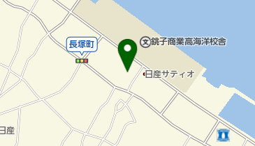 [EV]千葉トヨタ自動車(株) 銚子長塚店の地図画像