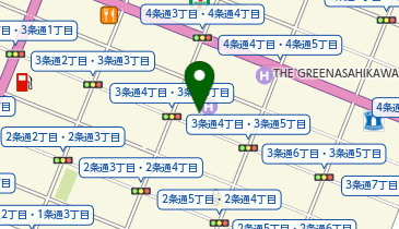 [EV]ブリーズベイホテル(株) ホテルリベルテ旭川 (地下P)の地図画像