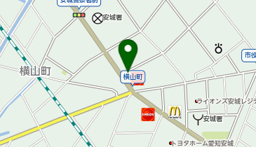 [EV](株)東海石油 ENEOS EneJet 安城セントラルSSの地図画像