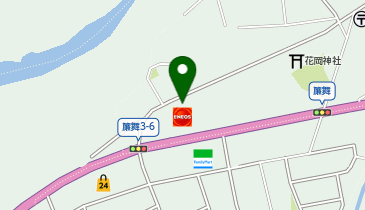 [EV]中和石油(株) ENEOS セルフ簾舞SSの地図画像