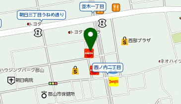 [EV](株)クラシマ ENEOS Dr.Drive セルフ郡山朝日店の地図画像