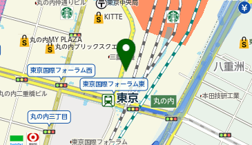 [EV]東京都 東京駅南口パーキングチケットの地図画像