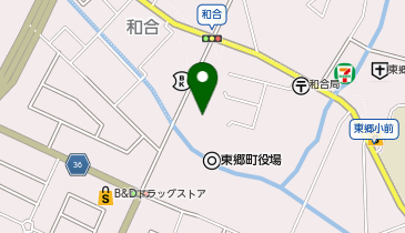 [EV]東郷町役場の地図画像