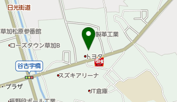 [EV]埼玉トヨタ自動車(株) 草加店の地図画像