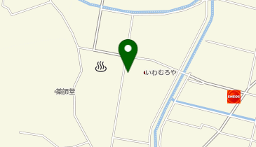[EV]新潟市 岩室観光施設いわむろやの地図画像