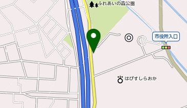 [EV]白岡市生涯学習センター こもれびの森の地図画像