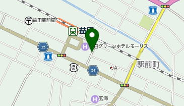 [EV]益田市 益田駅前ビル駐車場の地図画像