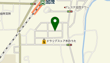 [EV]サンフレッシュ加茂店の地図画像