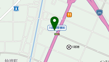 [EV]埼玉トヨタ自動車(株) 川越店の地図画像