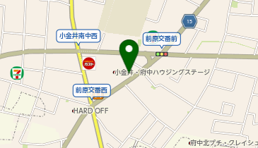 [EV](株)ファジー・アド・オフィス 小金井・府中ハウジングステージの地図画像