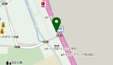 [EV](株)米須釣具 シーランド 北谷店の地図画像