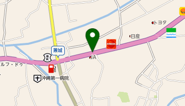 [EV](株)米須釣具 シーランド 南風原店の地図画像