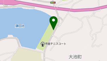 [EV]坂出市 鎌田池公園の地図画像