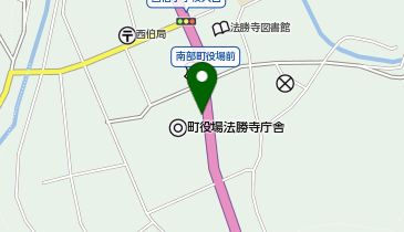 [EV]南部町役場 法勝寺庁舎の地図画像