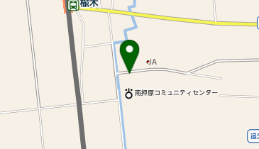 [EV]鹿沼市 南押原コミュニティセンターの地図画像