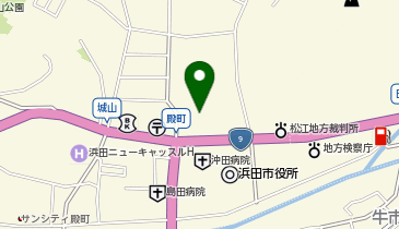 [EV]浜田市役所北分庁舎の地図画像