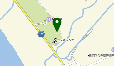 [EV](株)こがね たてやま温泉 千里の風の地図画像