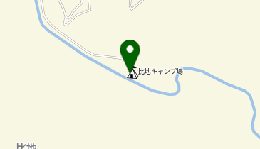 [EV]比地大滝キャンプ場の地図画像