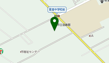 [EV]富里市立図書館の地図画像