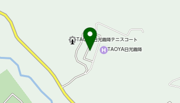 [EV]大江戸温泉物語ホテルズ&リゾーツ(株) TAOYA日光霧降の地図画像