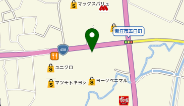 [EV]ヨークベニマル 新庄店の地図画像