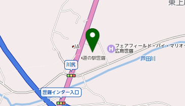 [EV]世羅町・(一社)世羅町観光協会 道の駅 世羅の地図画像