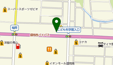 [EV]マクドナルド盛岡西バイパス本宮店の地図画像