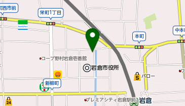 [EV]岩倉市役所の地図画像