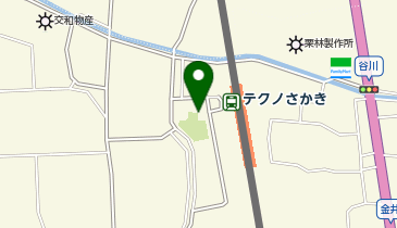 [EV]坂城町・(一財)更埴地域勤労者共済会 坂城町勤労者総合福祉センター 駐車場の地図画像