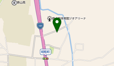 [EV]勝山市体育館「ジオアリーナ」の地図画像