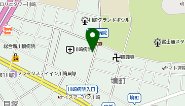 [EV]川崎市・タイムズ24(株) 川崎市立川崎病院の地図画像