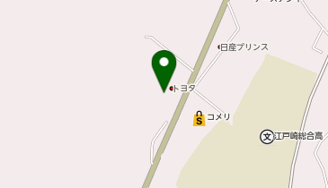 [EV]茨城トヨタ自動車(株) 江戸崎店の地図画像