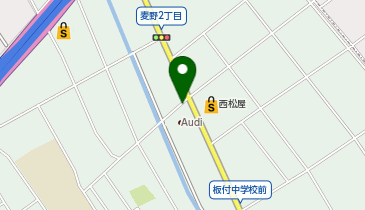 [EV]ナセオートモーティブ(株) Audi板付 (PCA)の地図画像