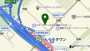 [EV]For Next(株) Audiりんくうの地図画像