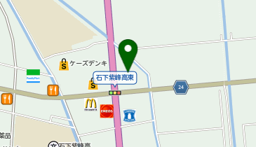 [EV]茨城トヨタ自動車(株) 石下店の地図画像