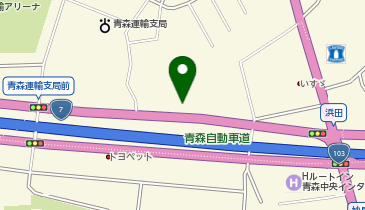 [EV]ツカハラエンタープライズ(株) Audi青森の地図画像