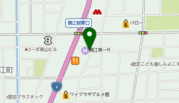 [EV]鯖江第一ホテル (第1P)の地図画像